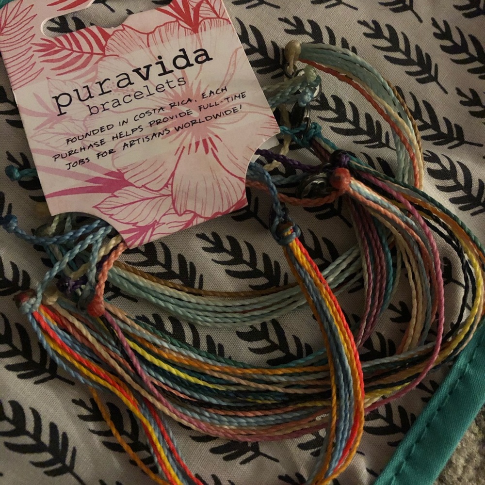 5 Pack of Pura Vida Bracelets
